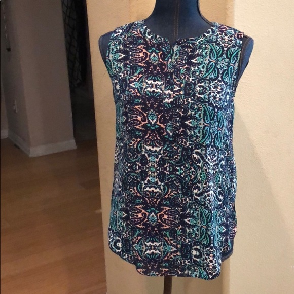 NYDJ print Top - Picture 1 of 6